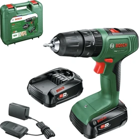 Bosch DIY EasyImpact 18V-40 Akku-Schlagbohrschrauber inkl. Koffer + 2 Akkus 2.0Ah