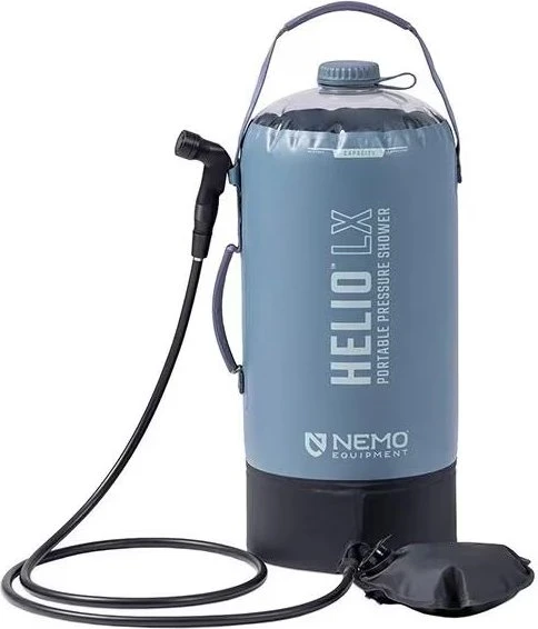 LX Campingdusche blau