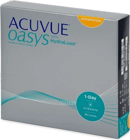 Johnson & Johnson Acuvue Oasys 1-Day for Astigmatism, +1.75 Dioptrien, 90 Stück