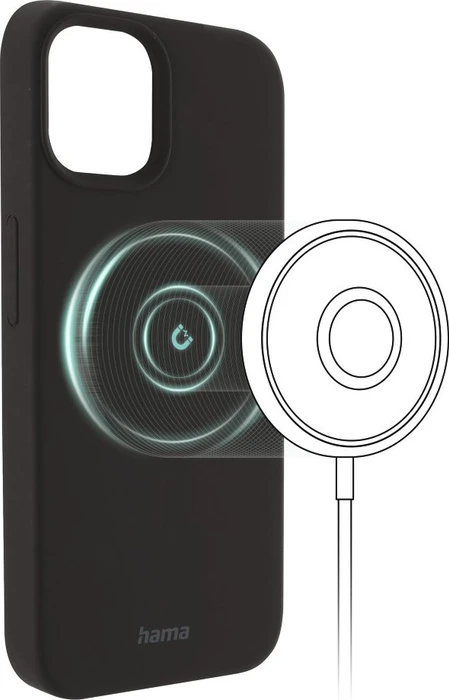 Hama Cover MagCase Finest Feel Pro für Apple iPhone 14 Plus schwarz