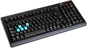 Raptor Gaming K1 Keyboard, MX BLACK, USB, DE