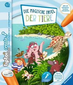 Ravensburger tiptoi Buch: Create: Die magische Insel der Tiere