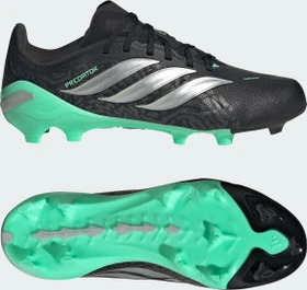 adidas Predator League FG core black/silver metallic/pulse mint (Junior)