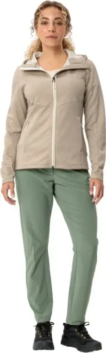 Vaude Skomer Hooded Fleece Jacke linen (Damen)