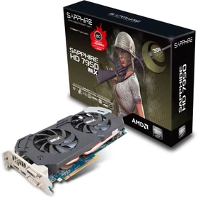 Sapphire Radeon HD 7950 Boost, 3GB GDDR5, 2x DVI, HDMI, DP, full retail (11196-19-40G)