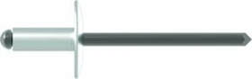 Gesipa Alu/Stahl Großkopf Blindniete 4.8x12mm, 250 Stück