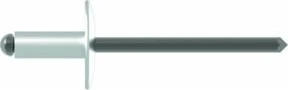 Gesipa Alu/Stahl Großkopf Blindniete 4.8x12mm, 250 Stück