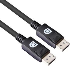 Club 3D DisplayPort 1.4 Kabel 8K60Hz DSC1.2 HBR3 HDR schwarz, 3m