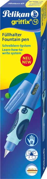 Pelikan griffix 4 bluesea, rechte Hand, Anfänger, Faltschachtel