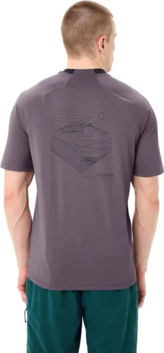 Vaude Loamer Mountainbike Funktionsshirt kurzarm purple ash (Herren)