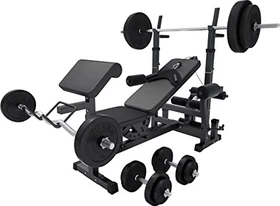 Gorilla Sports Universal 100kg Kraftstation schwarz
