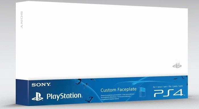 Sony Custom Faceplate weiß (PS4)