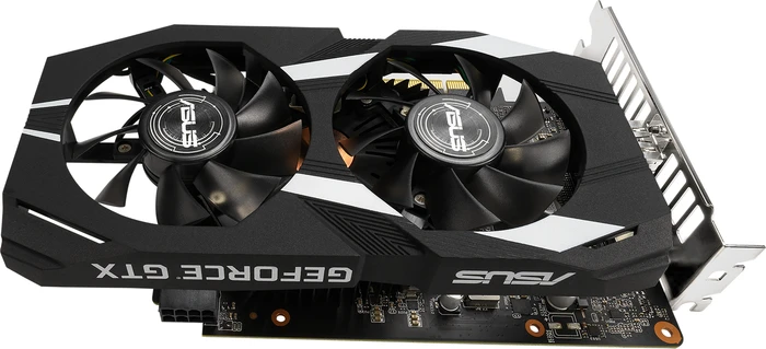 ASUS Dual GeForce GTX 1650 OC P, DUAL-GTX1650-O4GD6-P, 4GB GDDR6, DVI, HDMI, DP