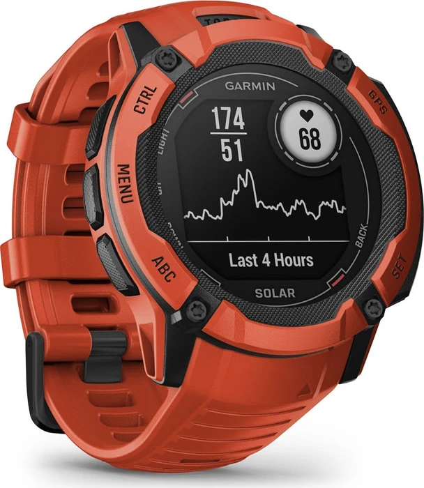 Garmin Instinct 2X Solar flame red