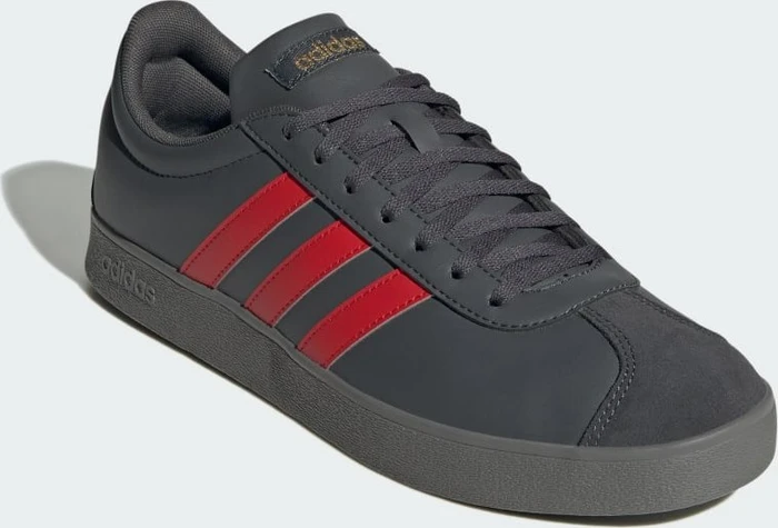adidas VL Court Base grey six/better scarlet/grey four (Herren)