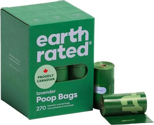 Earth Rated Hundekotbeutel Nachfüllrollen, Lavendelduft, 270 Stück