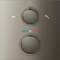 Grohe Allure Thermostat-Wannenbatterie mit integrierter 2-Wege-Umstellung satin graphite Vorschaubild