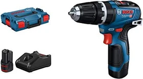 Bosch Professional GSB 12V-35 Akku-Schlagbohrschrauber inkl. L-Boxx + 2 Akkus 3.0Ah