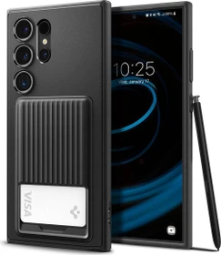 Spigen Liquid Slot für Samsung Galaxy S24 Ultra Matte Black