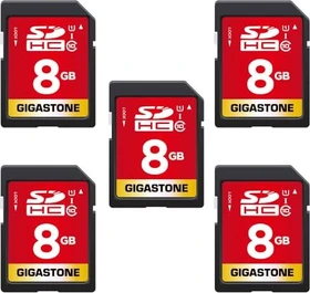 Gigastone R80 8GB, UHS-I U1, Class 10, 5er-Pack