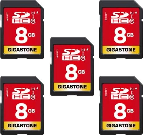 Gigastone R80 8GB, UHS-I U1, Class 10, 5er-Pack