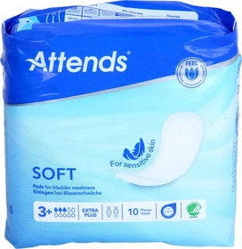 Attends Soft 3+ Extra Plus Hygieneeinlage, 10 Stück
