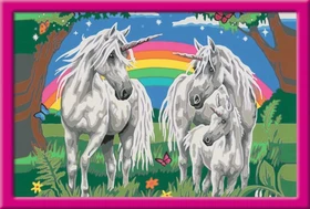 Ravensburger Malen nach Zahlen Fabelhafte Einhornwelt