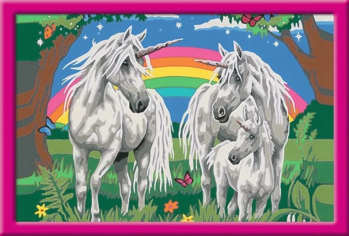 Ravensburger Malen nach Zahlen Fabelhafte Einhornwelt
