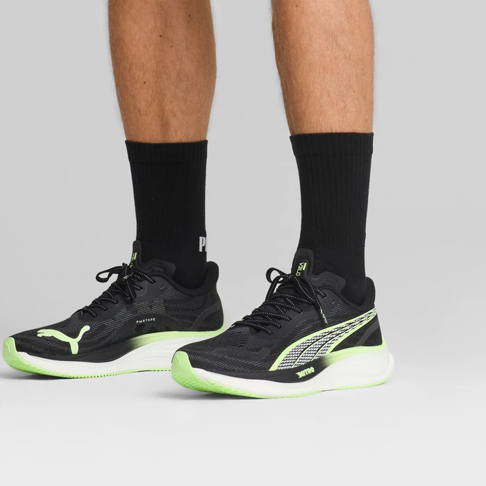 Puma Velocity Nitro 3 puma black/fizzy apple (Herren)
