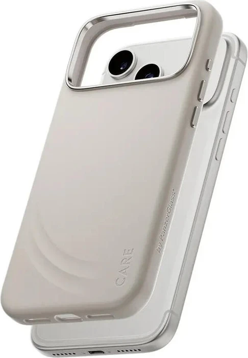 PanzerGlass Care Feature Flow Case Vanilla w. MagSafe für Apple iPhone 17 Pro Max