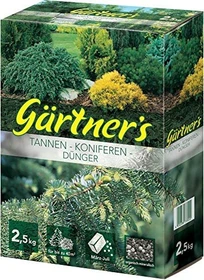 Gärtner's Tannen und Koniferendünger, 2.5kg