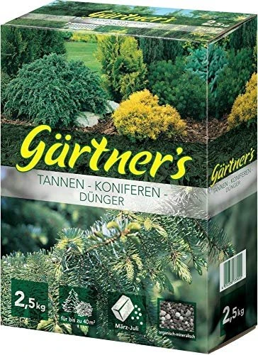 Gärtner's Tannen und Koniferendünger, 2.5kg