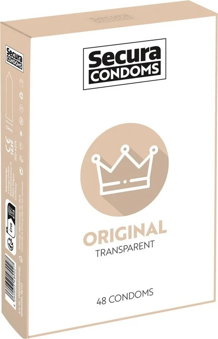 Secura Original transparent, 48 Stück