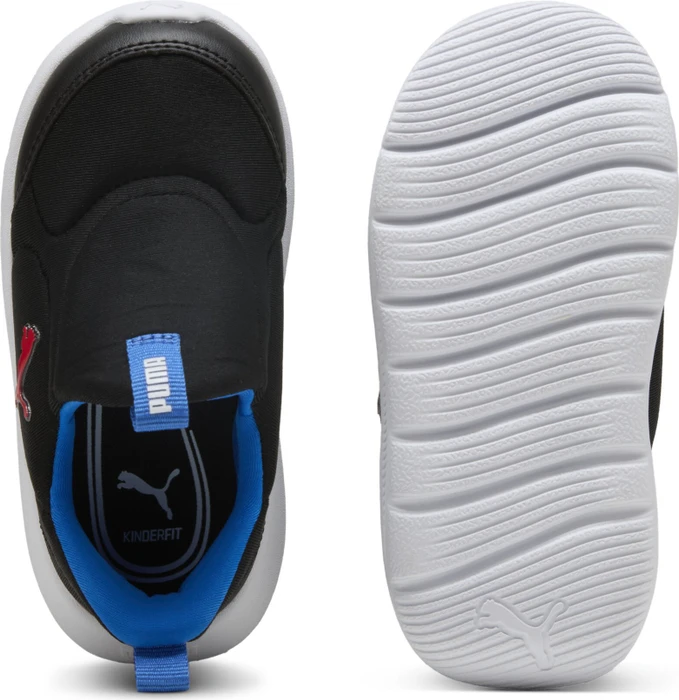 Puma Fun Racer 2 Sliptech puma black/for all time red (Junior)