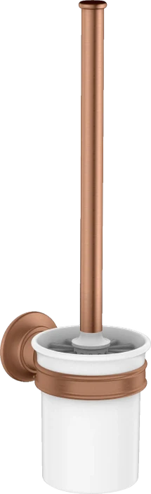 Hansgrohe AXOR Montreux Toilettenbürstenhalter Wandmontage brushed red gold