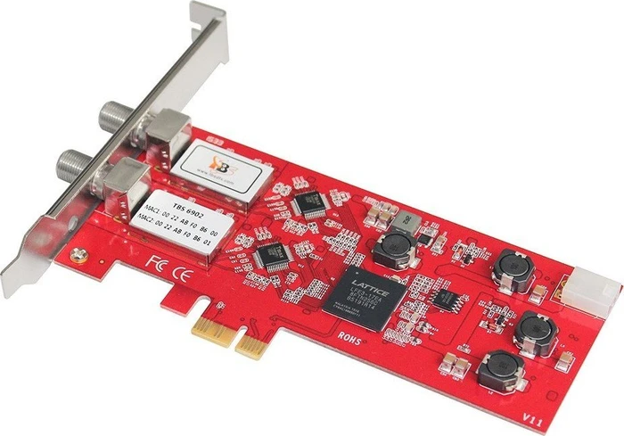 TBS DVB-S2/-S Doppel-Tuner, PCIe x1
