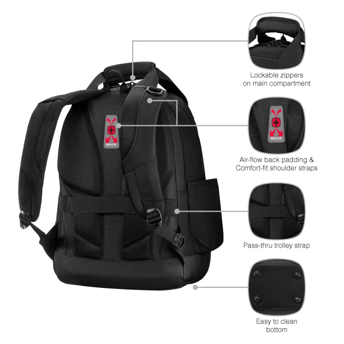 Wenger Werkzeugrucksack Advanced 16", schwarz
