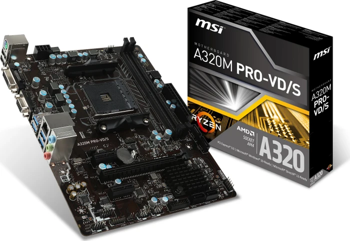 MSI A320M Pro-VD/S (AMD AM4)