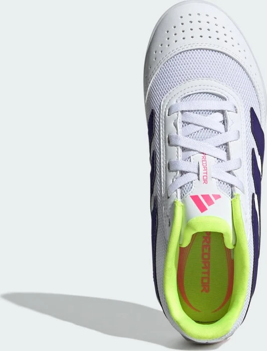 adidas Predator Club Sala IN cloud white/collegiate purple/lucid lemon (Junior)