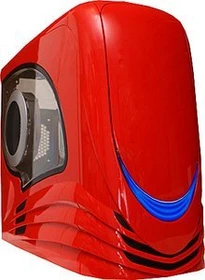 Rasurbo AlienXor GC-01 rot, Acrylfenster