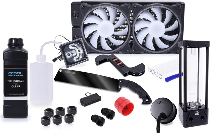 Alphacool Core Hurrican XT45 HardTube