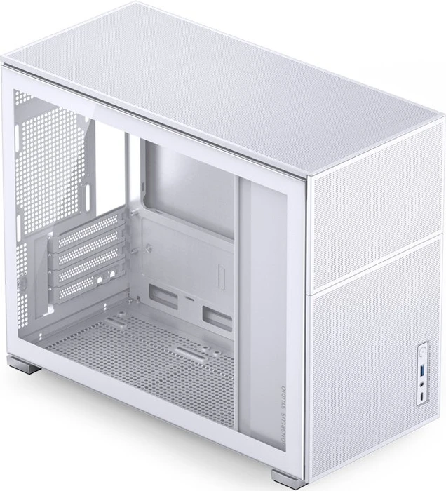 Jonsbo D31 Mesh White, weiß, Glasfenster