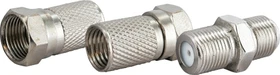 Schwaiger F-Stecker 3-er Set, 7mm