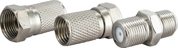 Schwaiger F-Stecker 3-er Set, 7mm