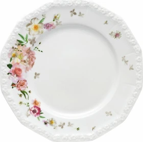 Rosenthal Maria Pink Rose Speiseteller 26cm