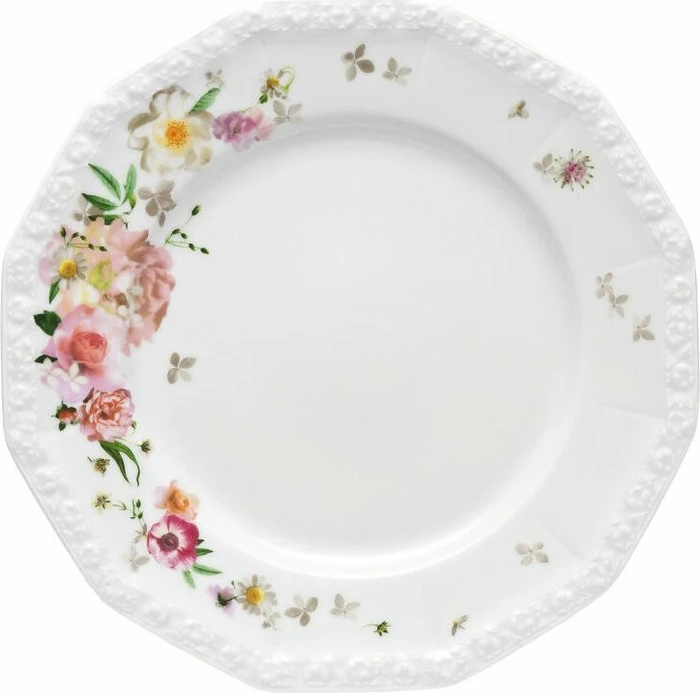 Rosenthal Maria Pink Rose Speiseteller 26cm