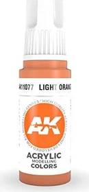 AK-Interactive 3rd Gen Acrylic Colors Acrylic Modelling Colors light orange, 17ml