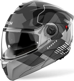 Airoh Specktre Groove schwarz/grau