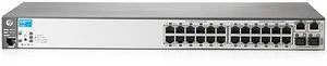 HPE Aruba ProCurve 2620 24 Rackmount Managed Switch, 26x RJ-45, 2x SFP, 382W PoE+