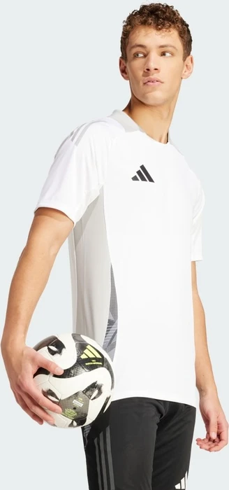 adidas Tiro 24 Competition Trainings Trikot kurzarm white/grey two (Herren)